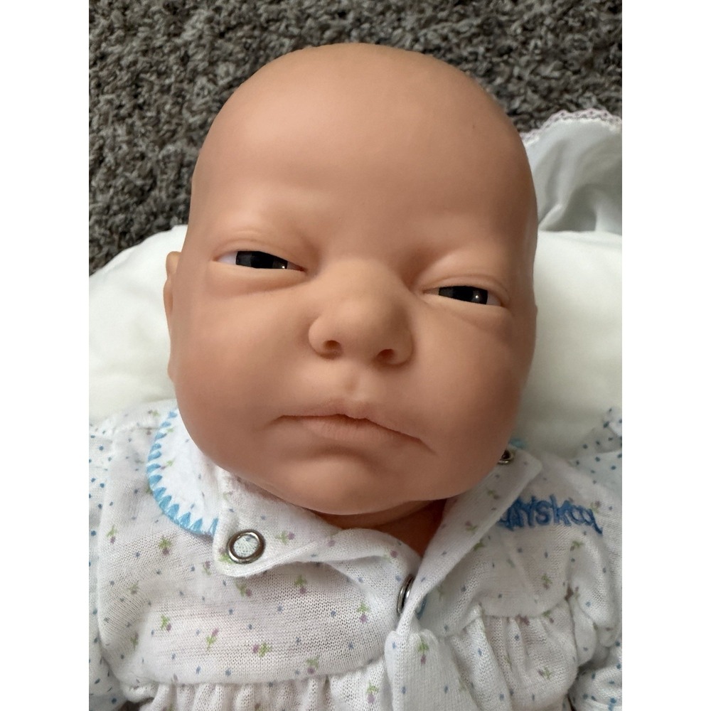 Vintage Berjusa Anatomically Correct Realistic Newborn Baby Girl Doll 15"